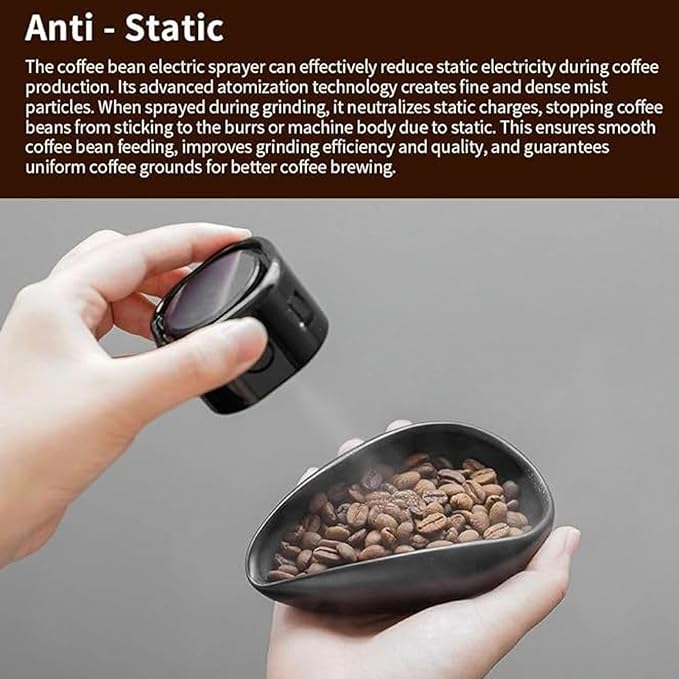 Yinhing Rechargeable Coffee Bean Atomizer Static Reducing Spray Bottle Static - Image 6