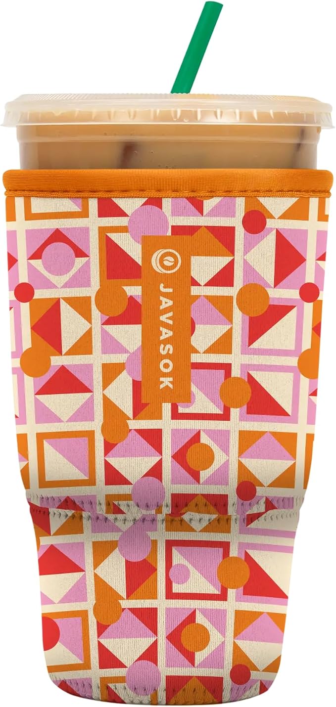 Sok It JavaSok Iced Coffee & Cold Soda Insulated Neoprene Cup Sleeve by SokIt