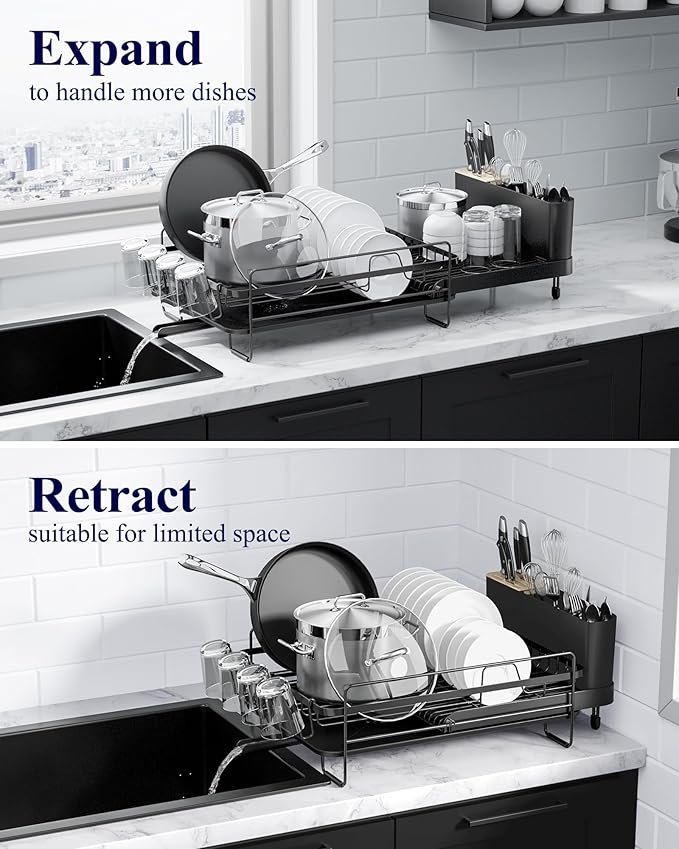 Kitsure Large Dish Drying Rack - Image 5