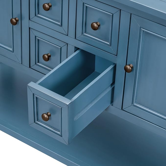 LKTART Farmhouse Sideboard Buffet Cabinet - Image 7