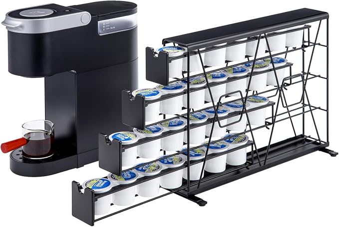 ZCDCP for K Cup Coffee Pod Holder, K Cup Holder Drawer Wall Mounted Coffee Pod by ZCDCP