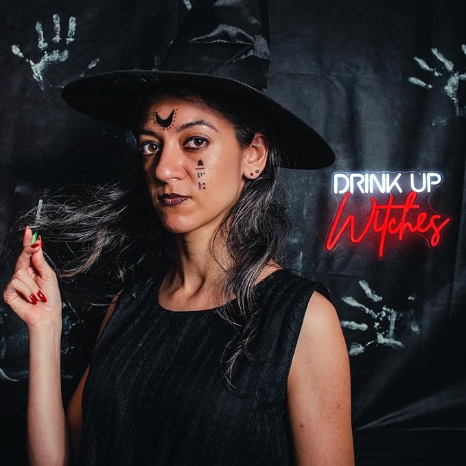Drink Up Witches Neon Sign Halloween Neon Lights - Image 6