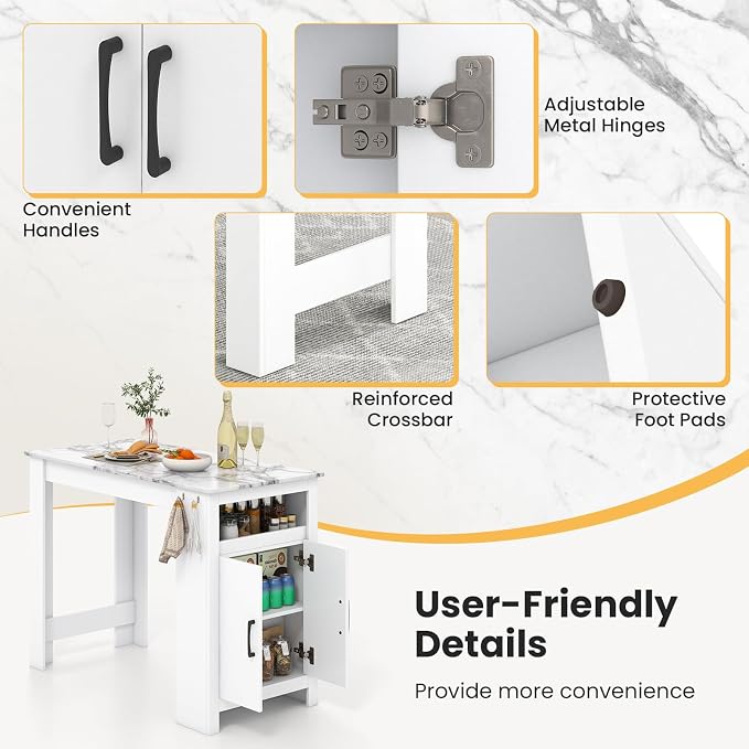 Giantex Counter Height Dining Table - Image 9