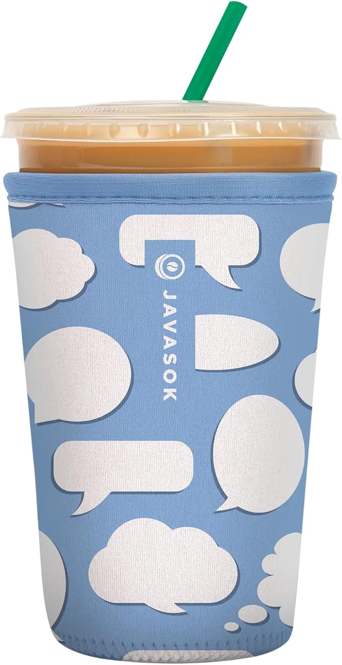 Sok It JavaSok Iced Coffee & Cold Soda Insulated Neoprene Cup Sleeve by SokIt