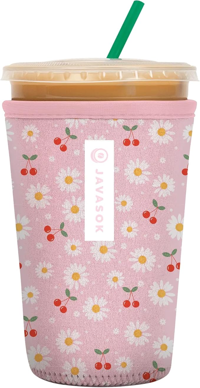 Sok It JavaSok Iced Coffee & Cold Soda Insulated Neoprene Cup Sleeve by SokIt