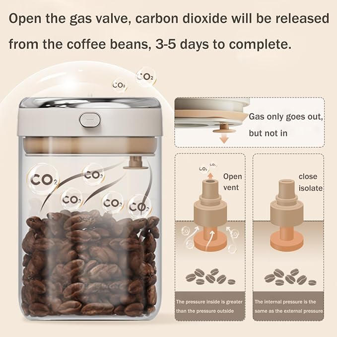 Coffee Bean Storage Container - Image 3