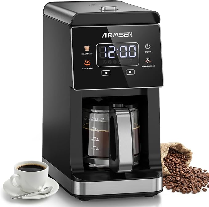 AIRMSEN Grind & Brew Coffee Maker by AIRMSEN
