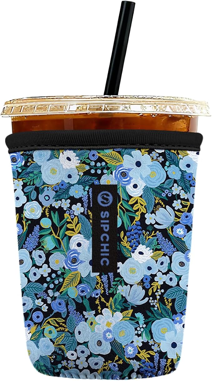 Iced Coffee Sleeve – Neoprene Reusable Cup Sleeves by Unknown