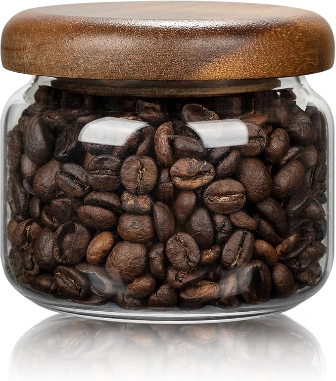 1 PC Small Glass Storage Jars by Piconesper