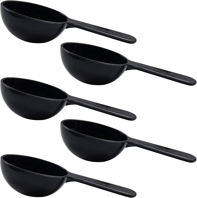 AUEAR, 5 Pack Tablespoon Coffee Scoop Plastic Measuring by AUEAR
