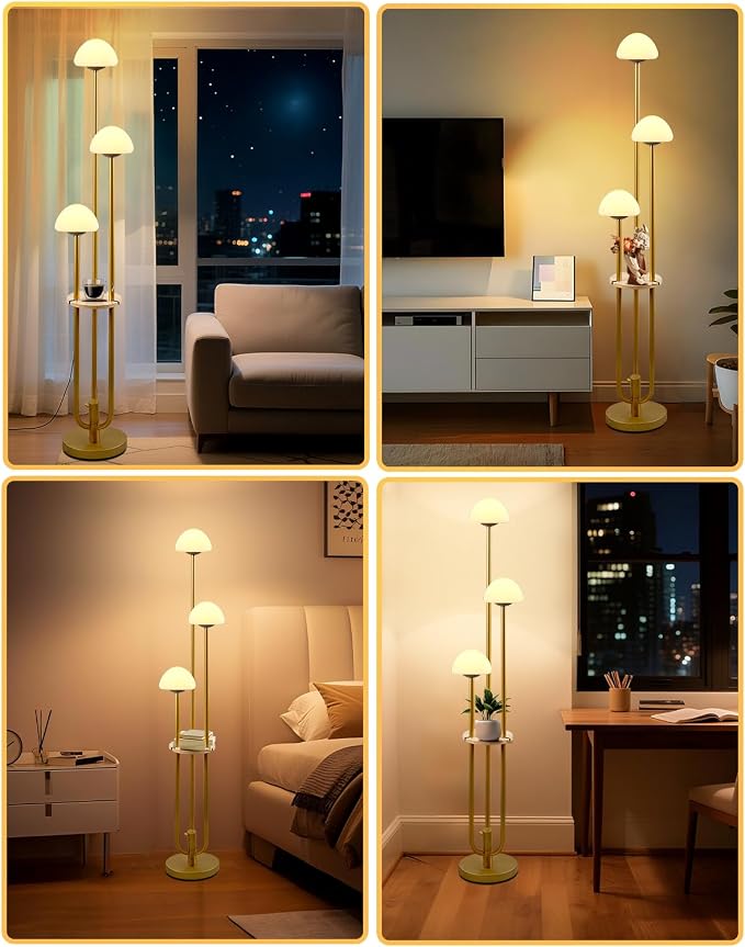 Lightdot Gold Dimmable Floor Lamp - Image 6