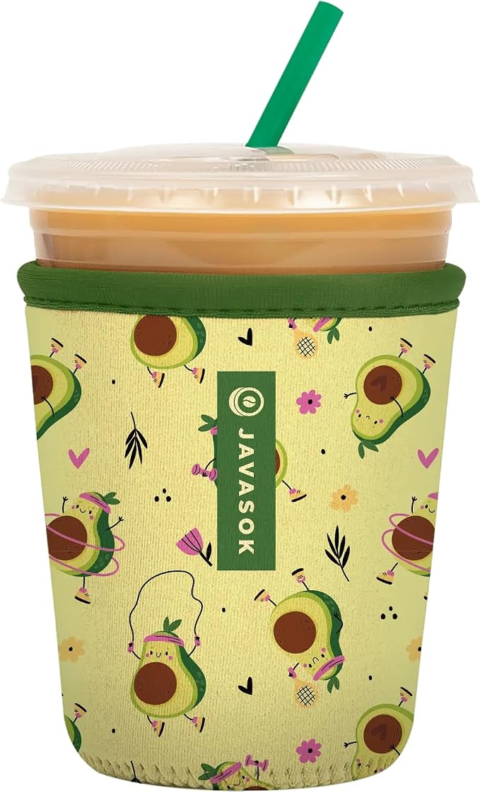 Sok It JavaSok Iced Coffee & Cold Soda Insulated Neoprene Cup Sleeve by SokIt