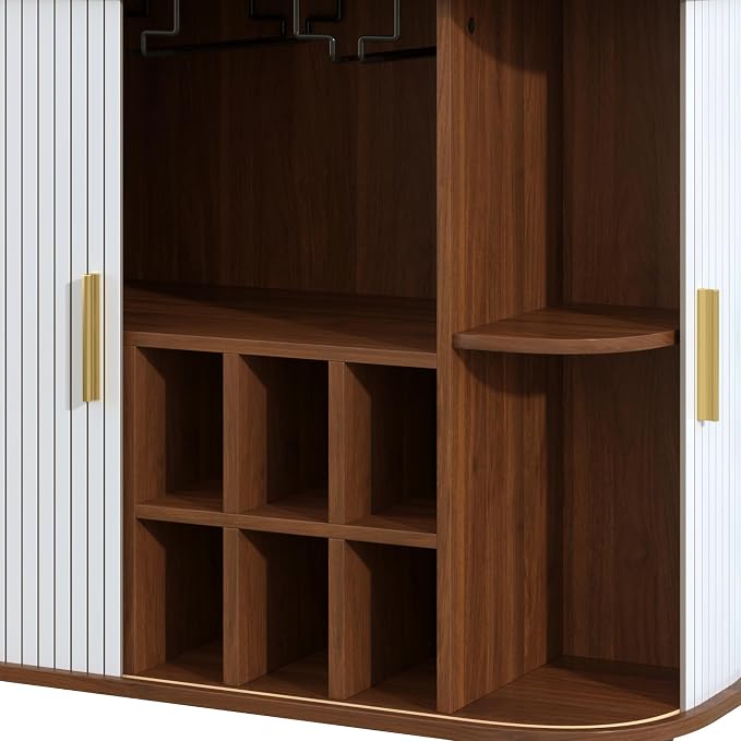 Merax Coffee & Liquor Bar Cabinet 39" - Image 10