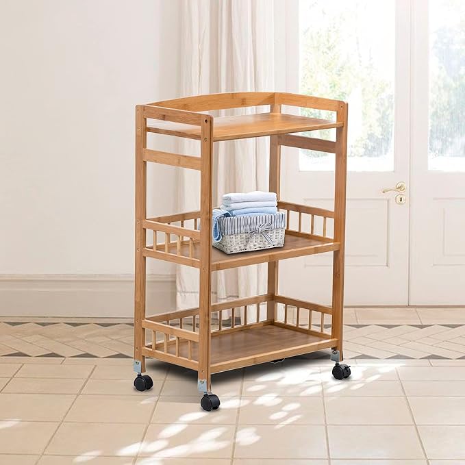 3 Tier Rolling Kitchen Cart - Image 8