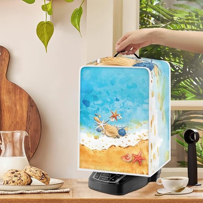 Seashell Starfish Coffee Maker Covers - Image 5