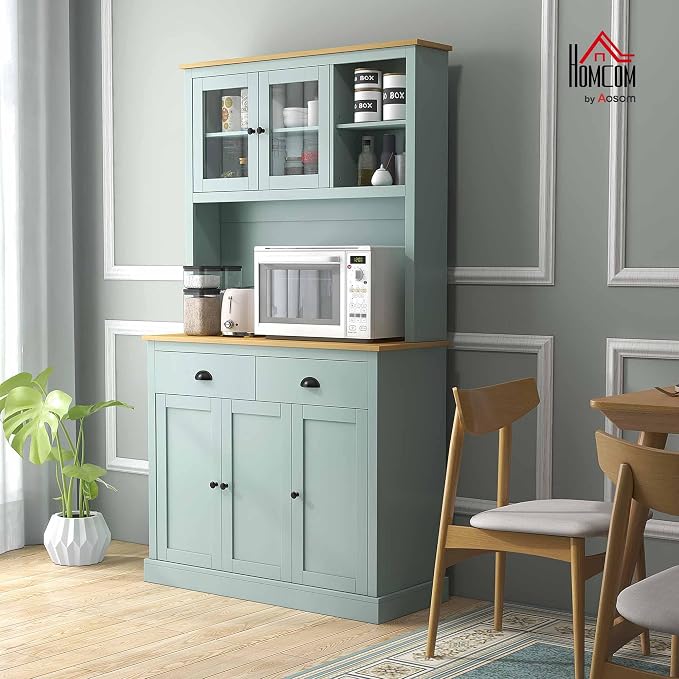 HOMCOM Kitchen Pantry Storage Cabinet - Image 2