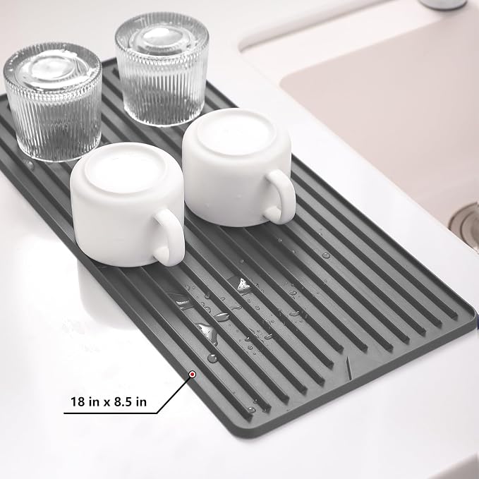 Dish Drying Mat, Elegant Drying Mat - Image 6