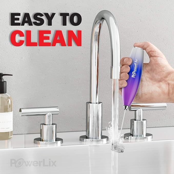 PowerLix Powerful Handheld Milk Frother - Image 6