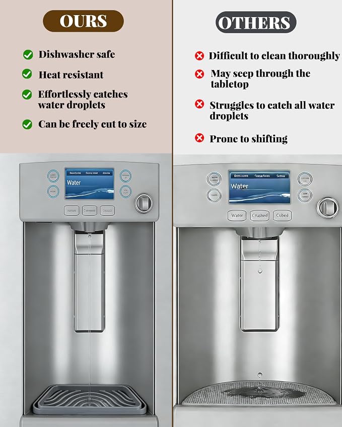 Refrigerator Drip Tray, Anti-Slip Silicone Fridge Accessories - Image 4