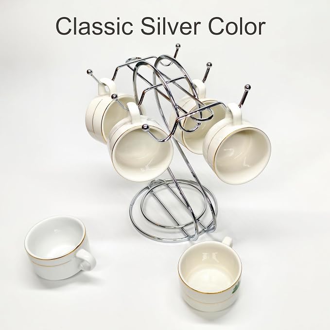 Coffee Mug Holder Metal, Mug TeaCups Holders Countertop, Coffee Mug Tea Cup - Image 8