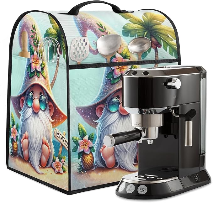 Gnome Kitchen Aid Mixer Cover Compatible Stand Mixer Dust Cover | Beach Summer - Image 5