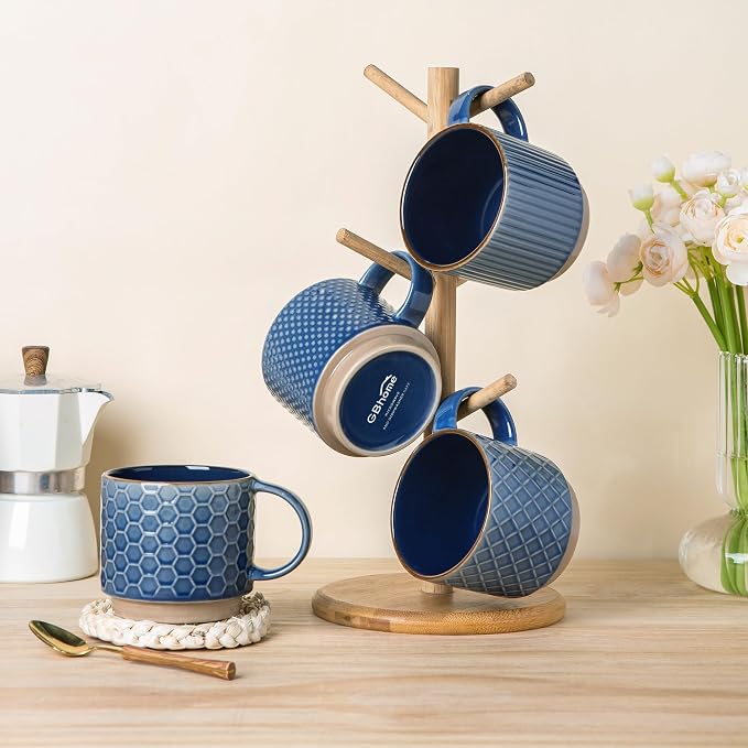 GBhome 12OZ Stackable Coffee Mugs - Image 8
