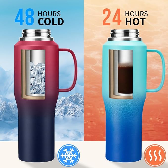 Insulated Water Bottle 32 OZ - - Image 3