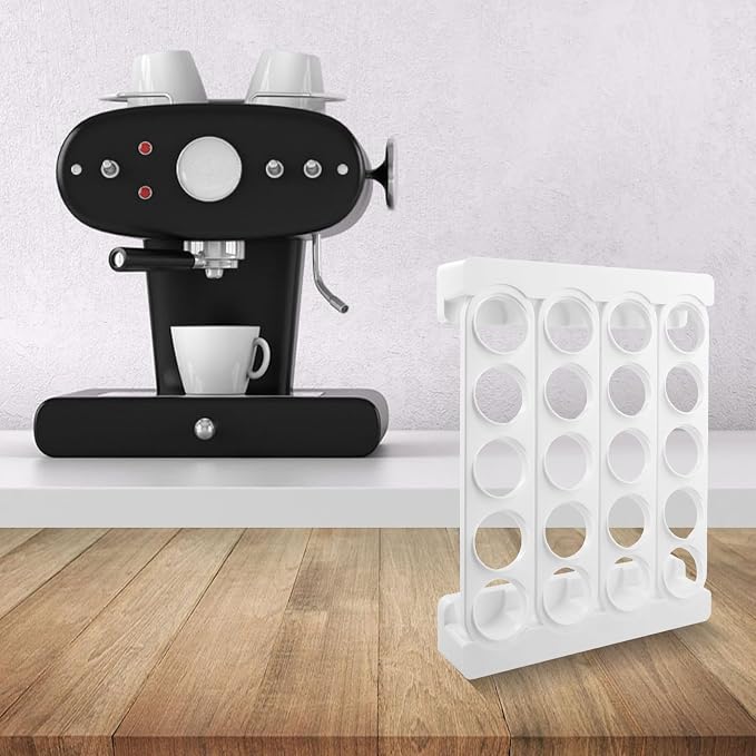 Wall-Mounted Coffee Capsule Storage Rack - Image 3