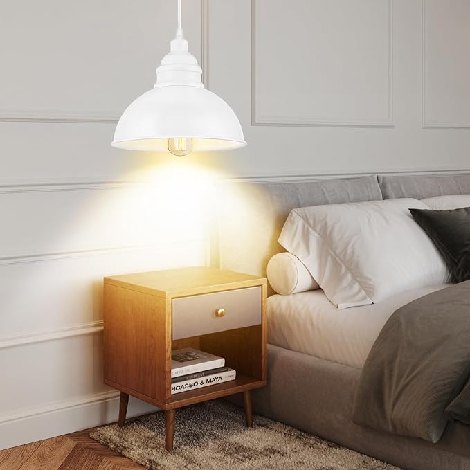 Plug in Pendant Light, 15FT Hanging Lights, On/Off Switch, Industrial Pendant - Image 2