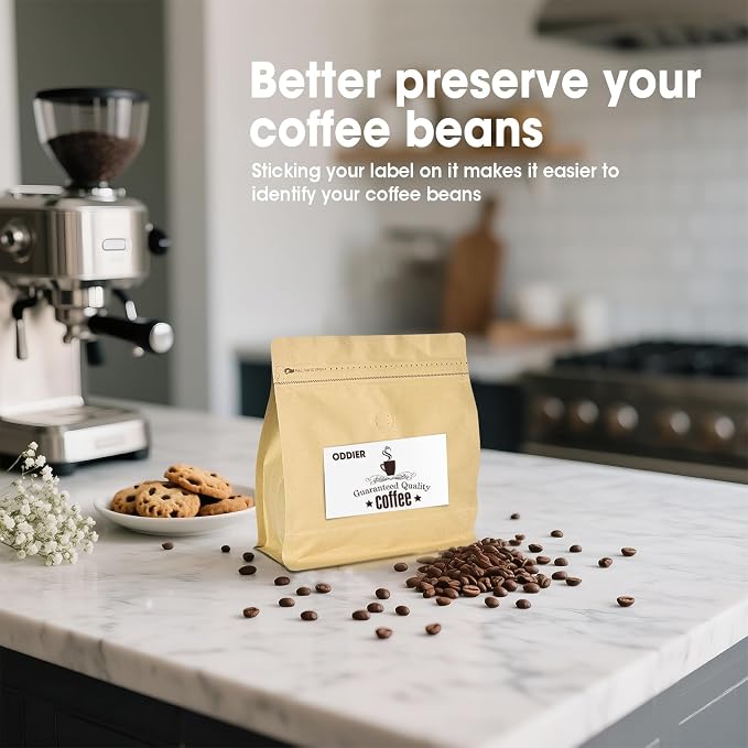 50 Count 16oz Coffee Bags with Valve, 1lb Vented Coffee Beans Packaging Bags - Image 9