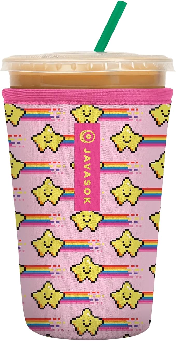 Sok It JavaSok Iced Coffee & Cold Soda Insulated Neoprene Cup Sleeve by SokIt