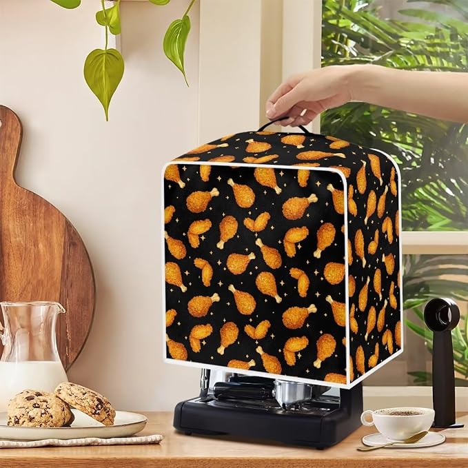 Chicken Drumstick Coffee Maker Covers Coffee Dust Cover - Image 4