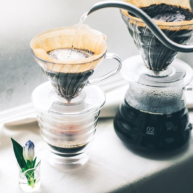 Hario V60 Plastic Coffee Dripper, Size 03 - Image 6