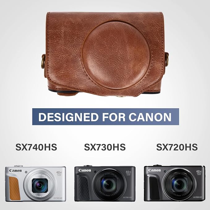 kinokoo Case for Canon PowerShot SX720 HS/SX730 HS/SX740 HS Digital Camera - Image 2