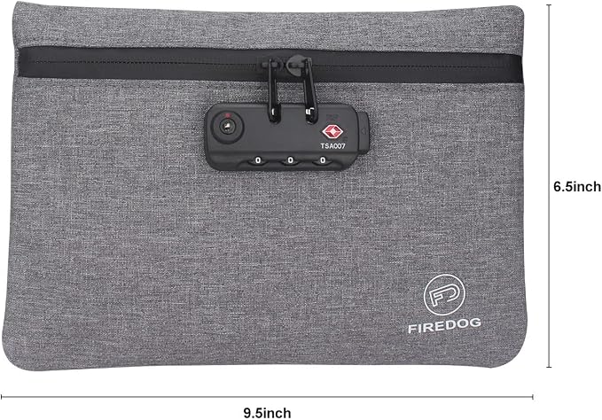 FIREDOG Smell Proof Bags with Combination Lock - Image 7