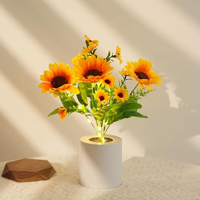 WSYEAR Sunflower Flower Lamp Gifts - Image 8