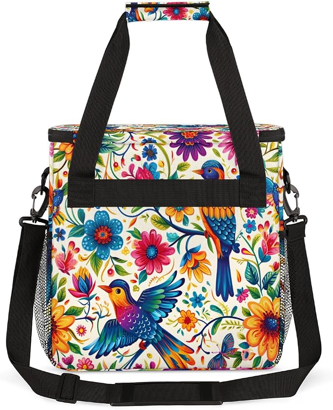 Mexican Coffee Maker Travel Bag, Portable Storage Tote Bag - Image 5