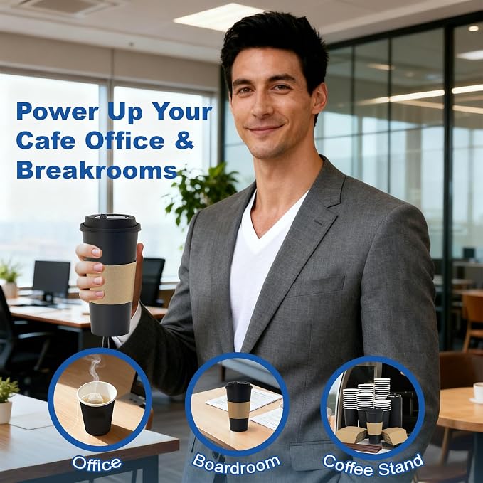 16 oz 500 Pack Coffee Cups - Image 7