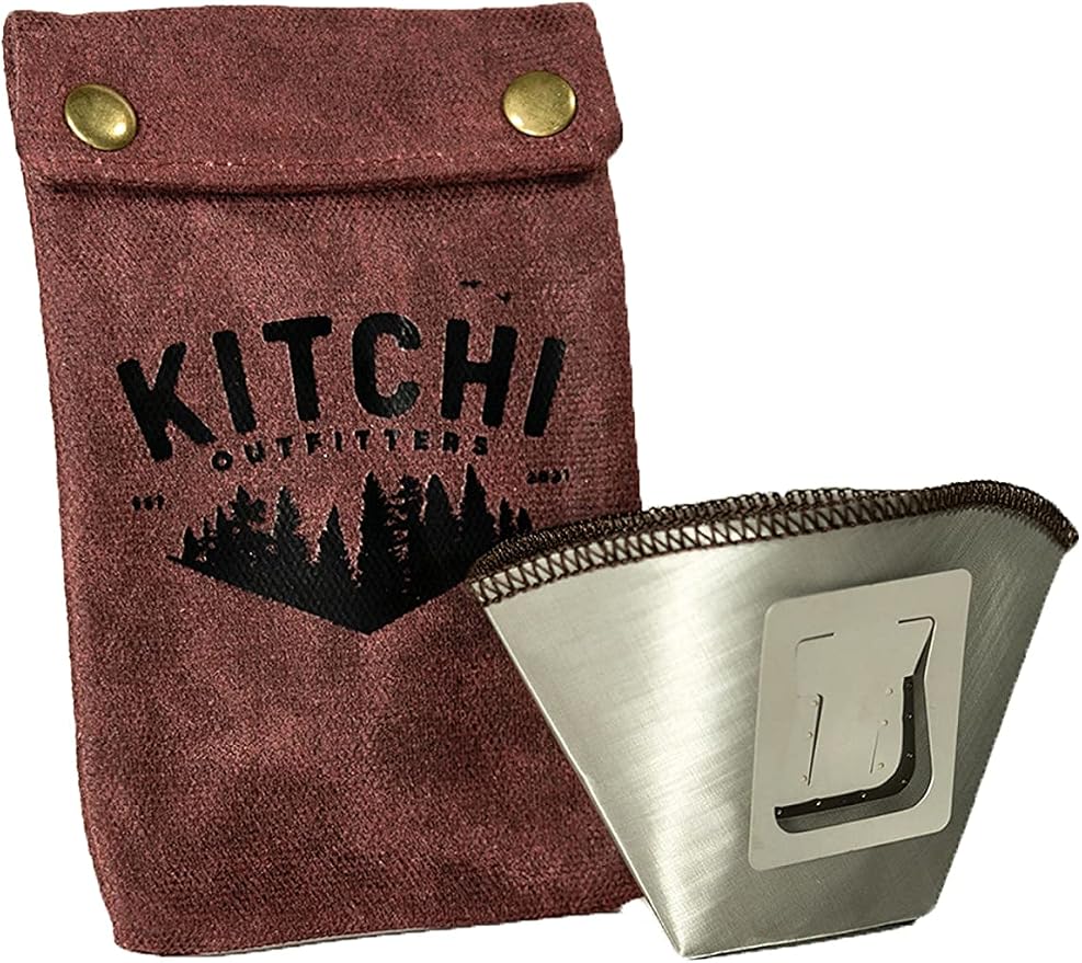 Lightweight Stainless Camping Backpacking and Hiking Pour over Coffee Dripper by Unknown