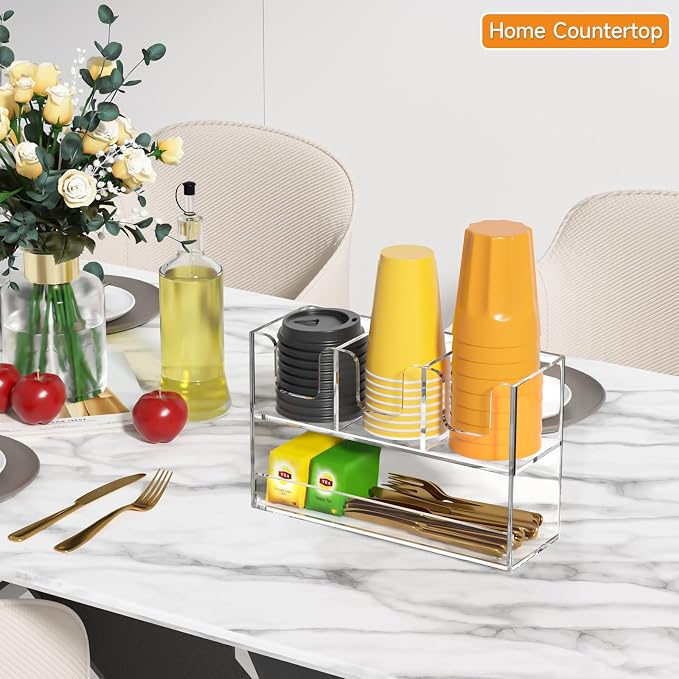 Beego 4-Compartment Cup Holder for Countertop - Image 2