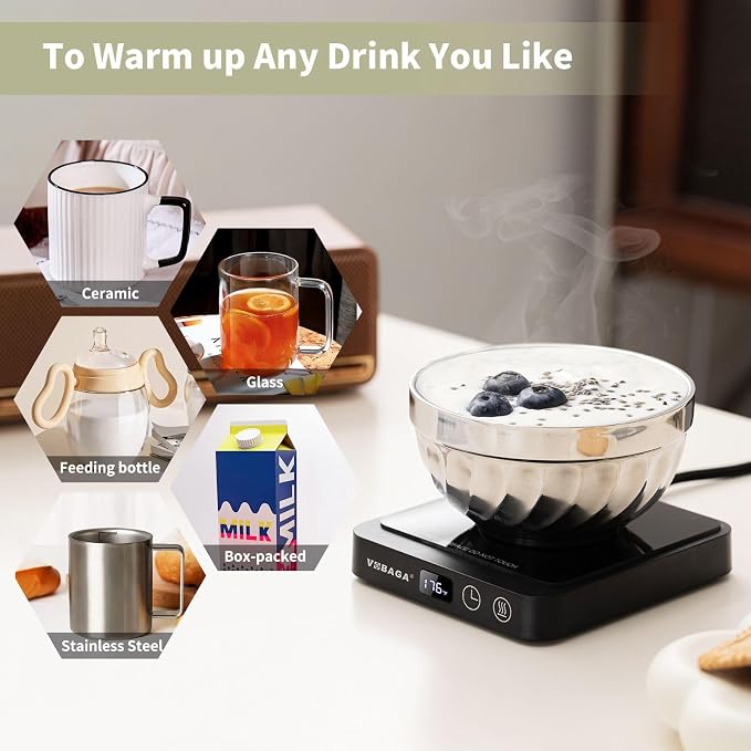 VOBAGA Mug Warmer, Coffee Cup Warmer - Image 4
