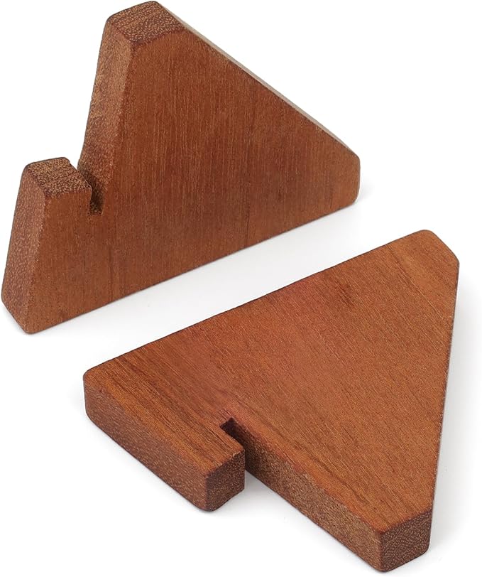 Wood Mini Place Card Holder 2.36X3 Inch by LIANHELILAI