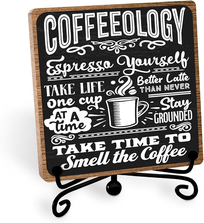 Funny Coffee Bar Accessories by Toerifer