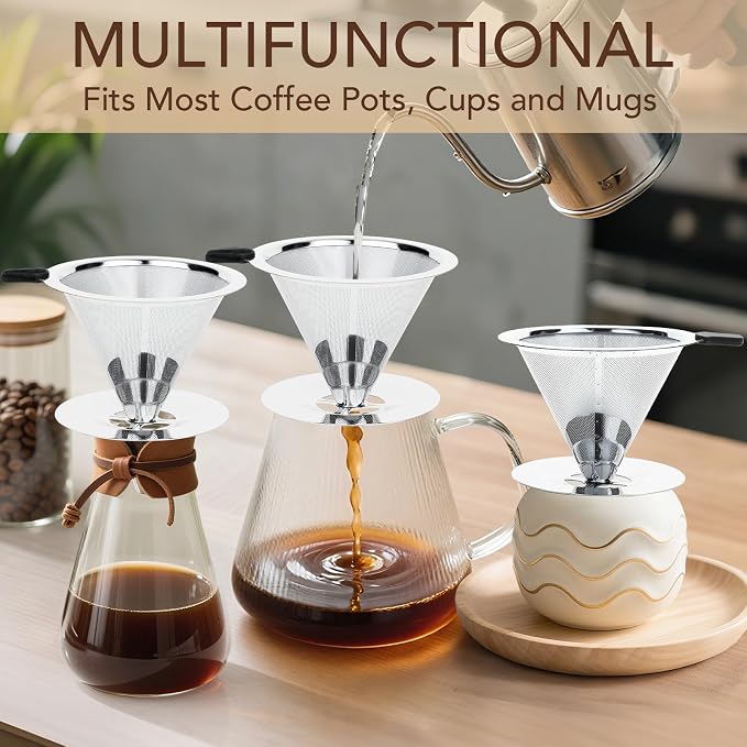 Premium Pour Over Coffee Dripper - Image 3