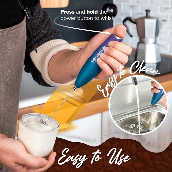 PowerLix Powerful Handheld Milk Frother - Image 5