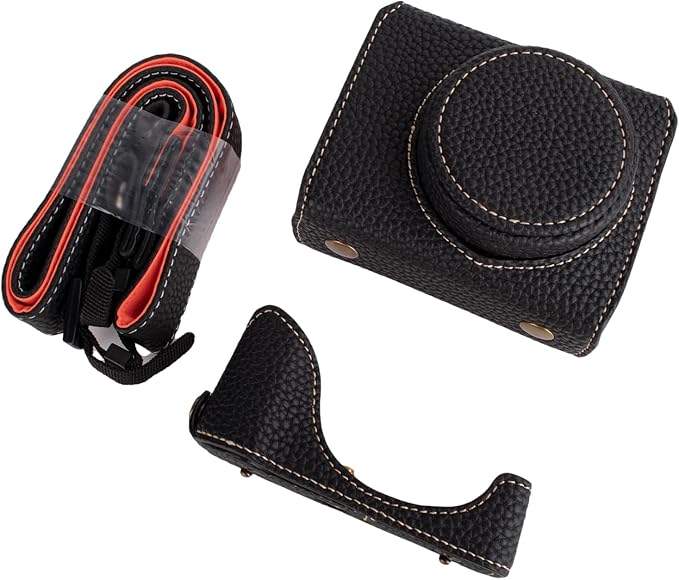Rieibi G7 X G7X II G7X III Case, Trendy Leather Camera Case by Rieibi