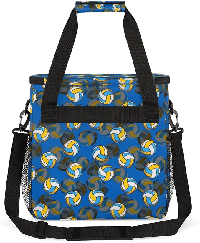 Volleyball Coffee Maker Travel Bag, Volleyball Large Carrying Storage Case - Image 5