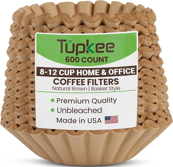 Coffee Filters 8-12 Cups by Tupkee