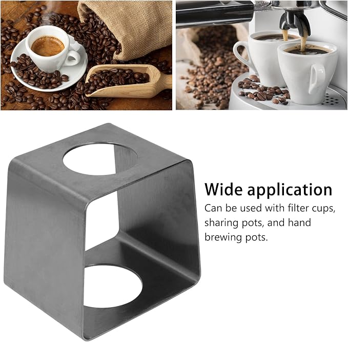 Coffee Dripper Stand, Coffee Filter Holder, Coffee Drip Rack Stainless Steel - Image 5