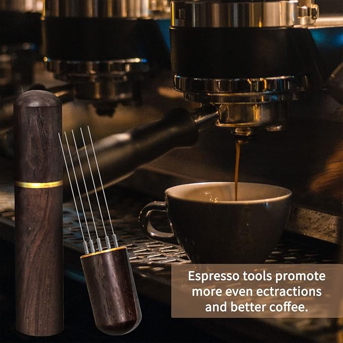 Zolunu Espresso Coffee Stirrer 5 Needles 0.4mm Espresso Distribution Tools - Image 4